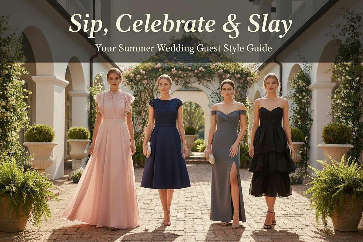 Sip, Celebrate & Slay: Your Summer Wedding Guest Style Guide