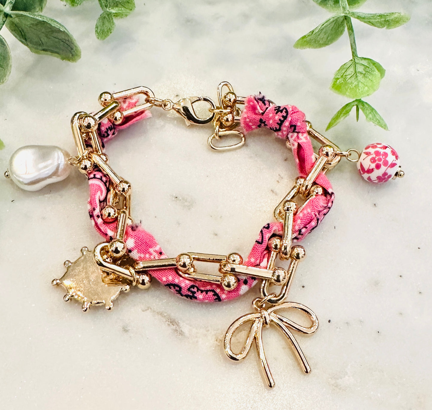 Coquette Scarf Bracelet