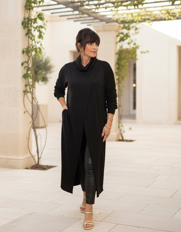 Black Long Sleeve Tunic