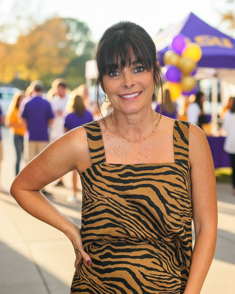 Tiger Print Crop Top - Jolie Femme Boutique