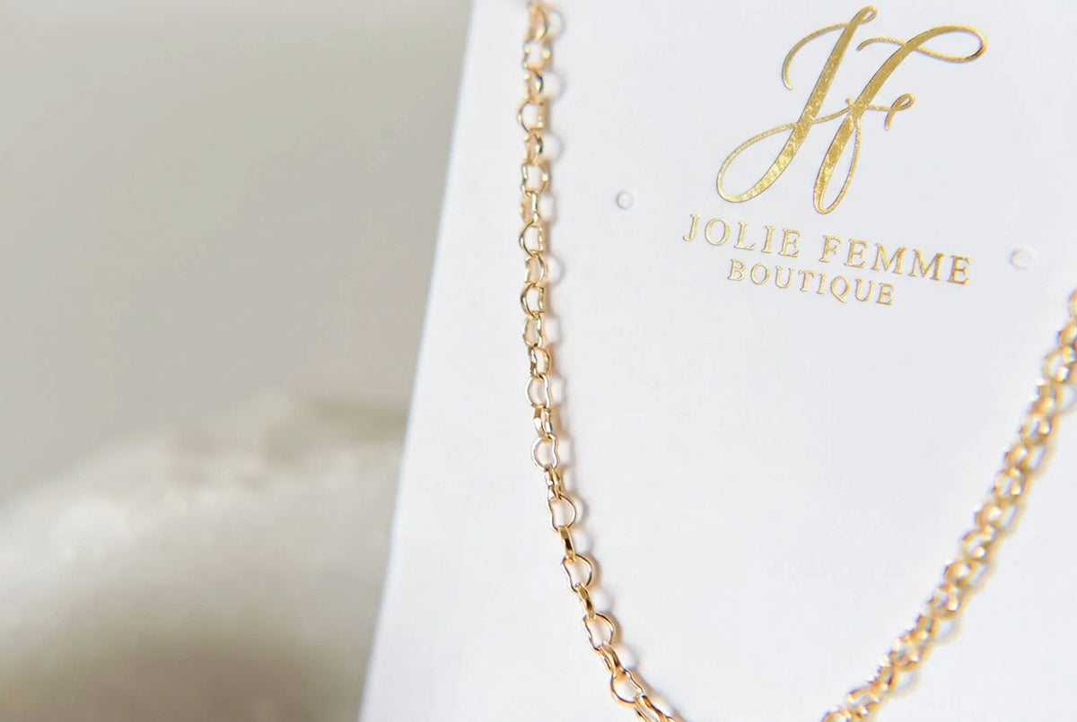 Bella Rey jewelry Mini Heart Dainty Necklace with a delicate heart pendant on a fine chain