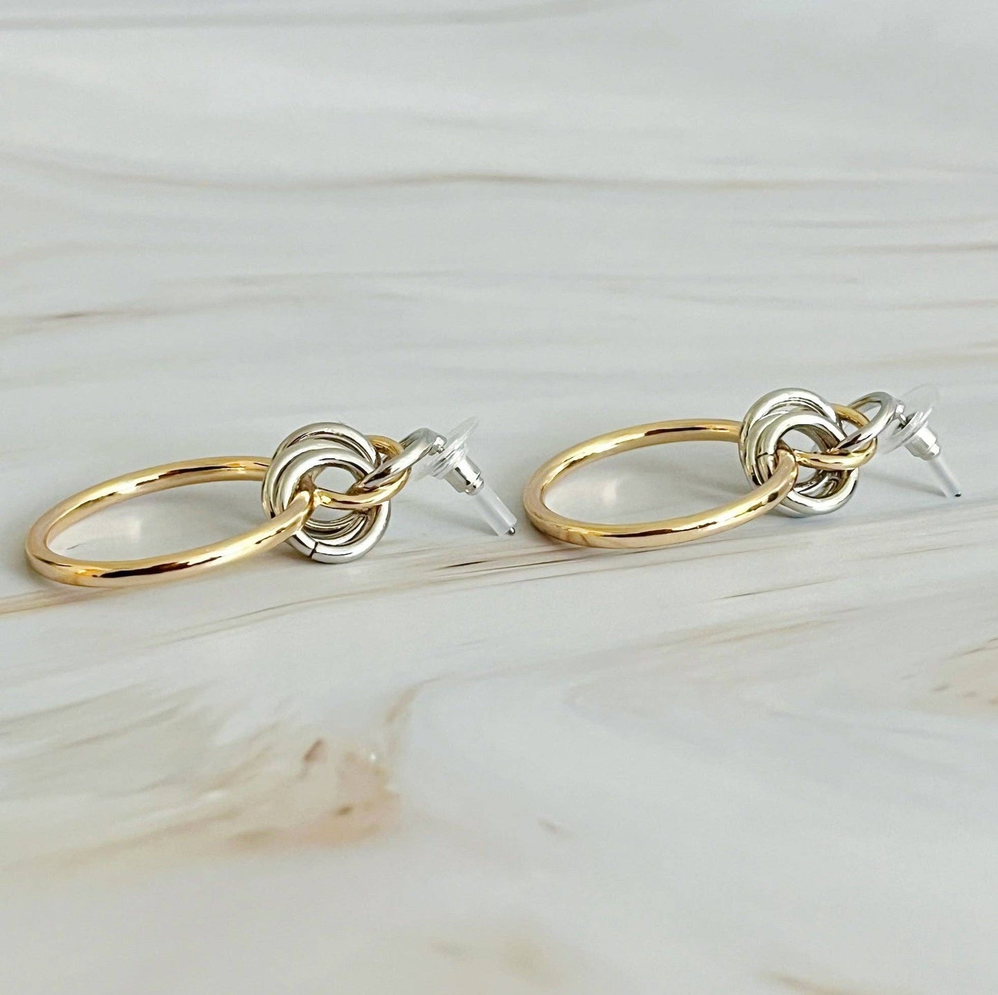 Knock On The Beauty Hoop Earrings - Jolie Femme Boutique