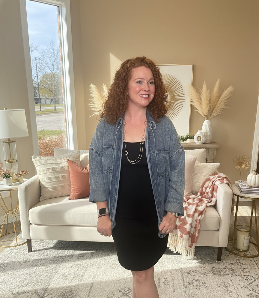 Washed Chambray Button Down Shirt