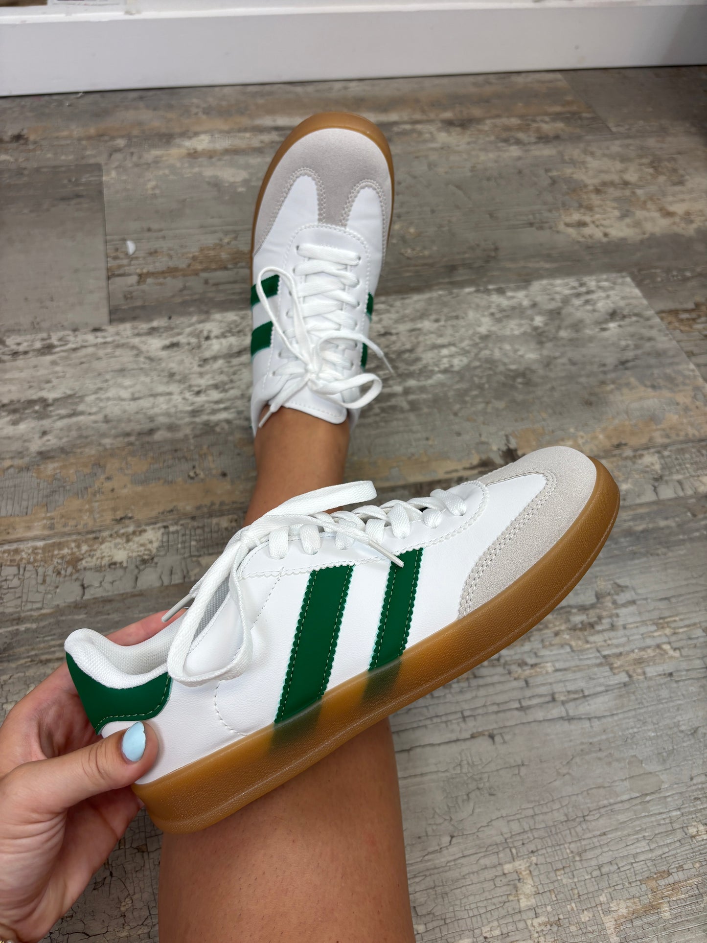 Green Sambi Sneaker - Jolie Femme Boutique