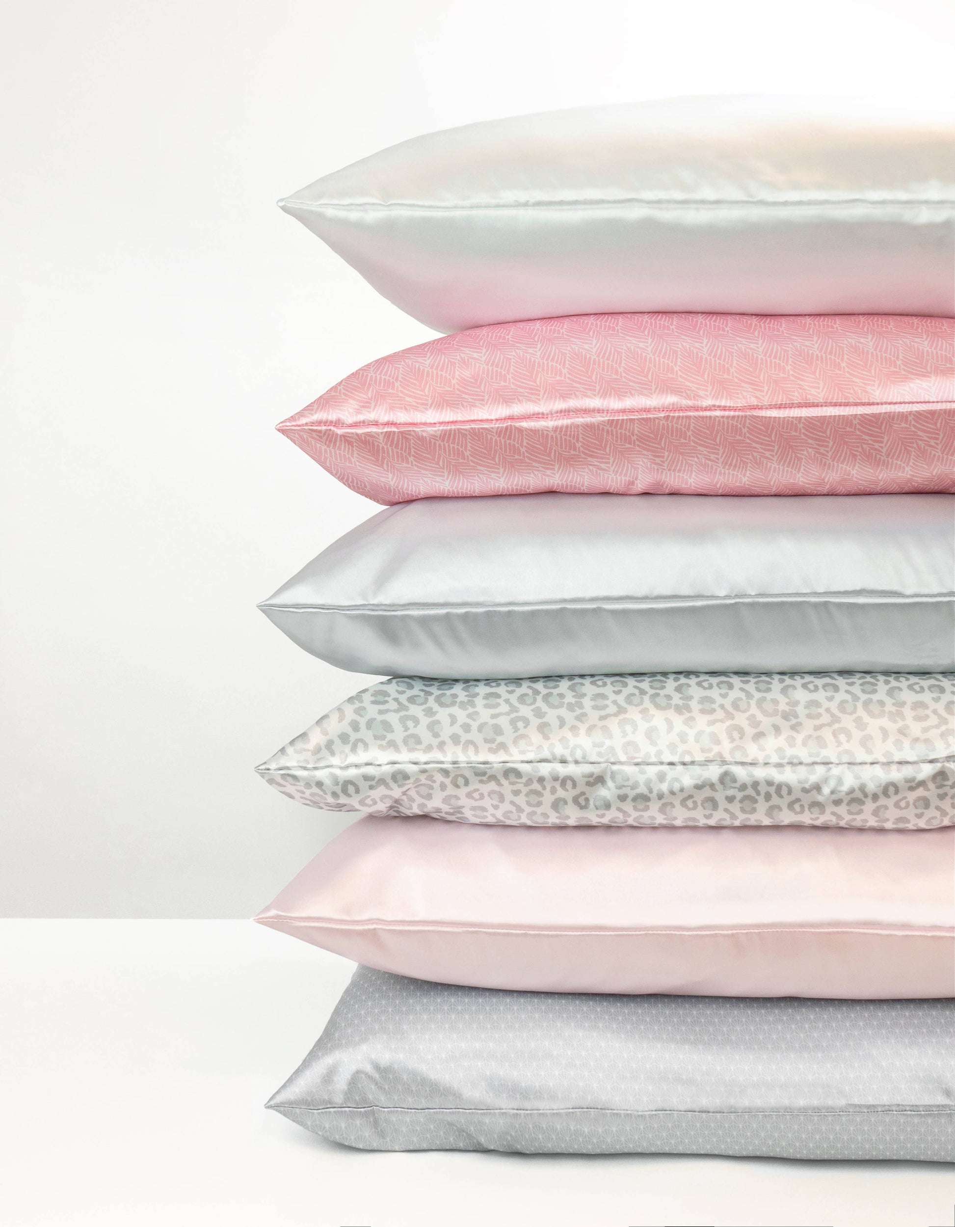 Lemon Lavender Printed Silky Satin Pillowcase Assortment - Jolie Femme Boutique