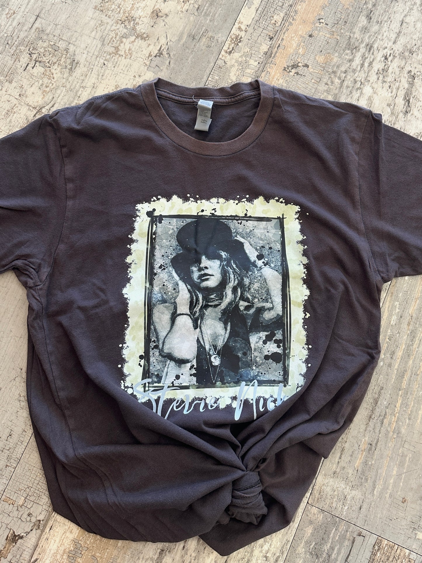 Vintage Black Stevie Nicks Tee