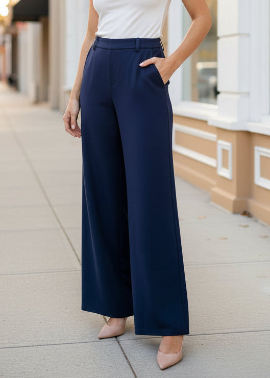 Pull - On Straight Leg Trouser