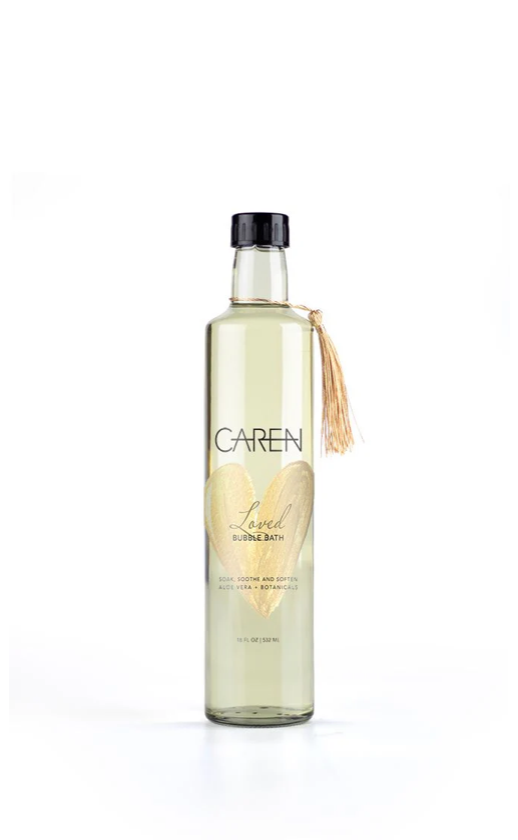 Caren Bubble Bath 18oz. Glass Bottle