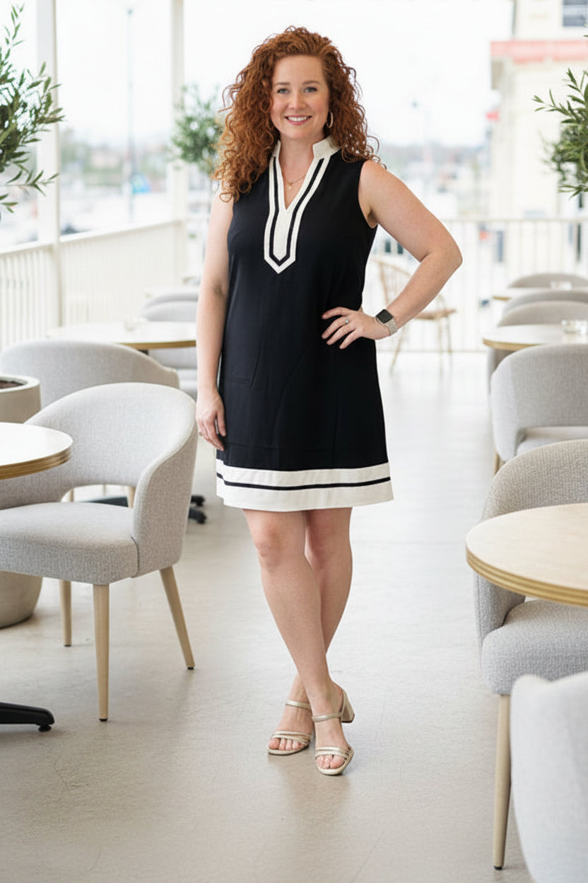 Sleeveless Sheath Dress - Jolie Femme Boutique