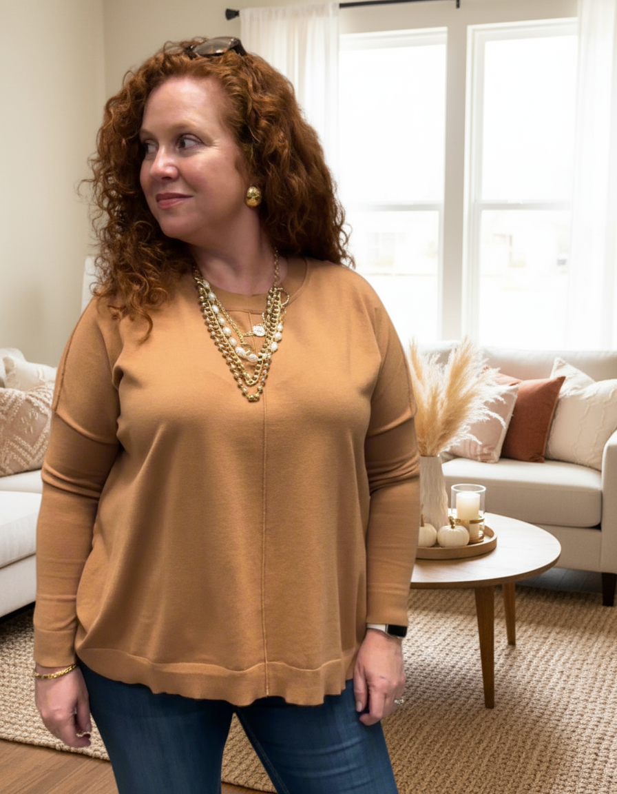 Easy Going Sweater - Jolie Femme Boutique