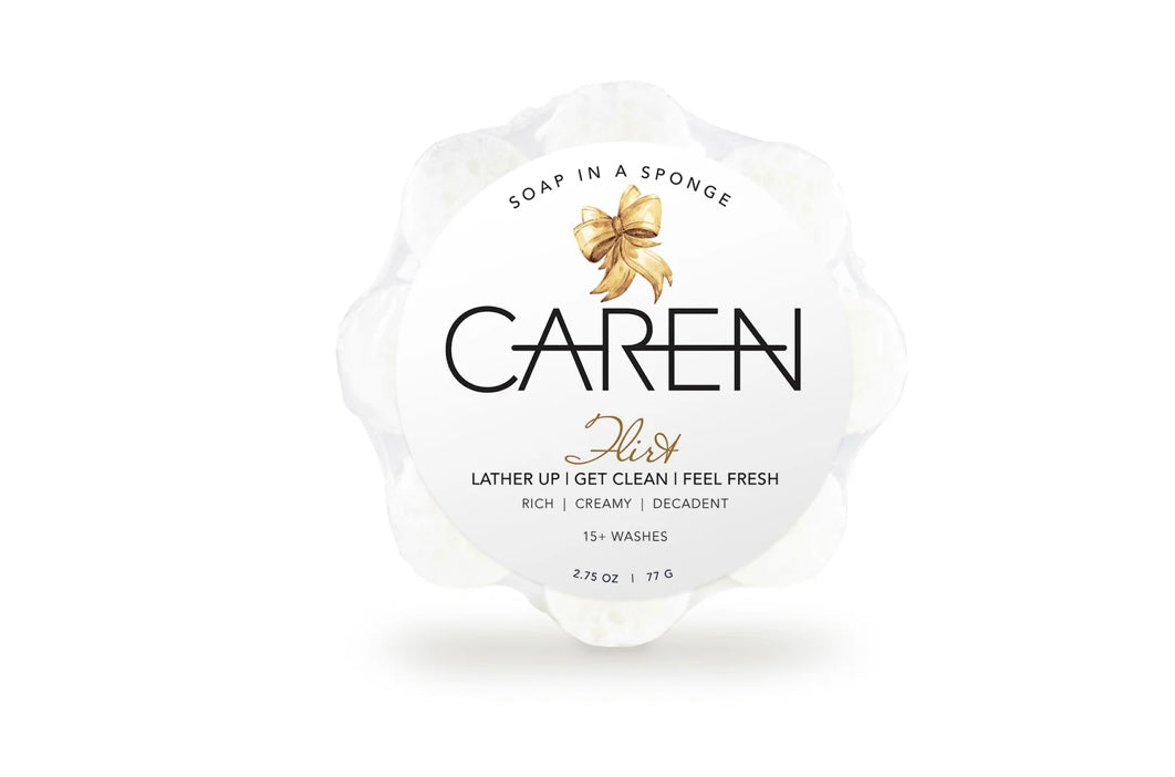 Caren Large Soap In A Sponge - Jolie Femme Boutique