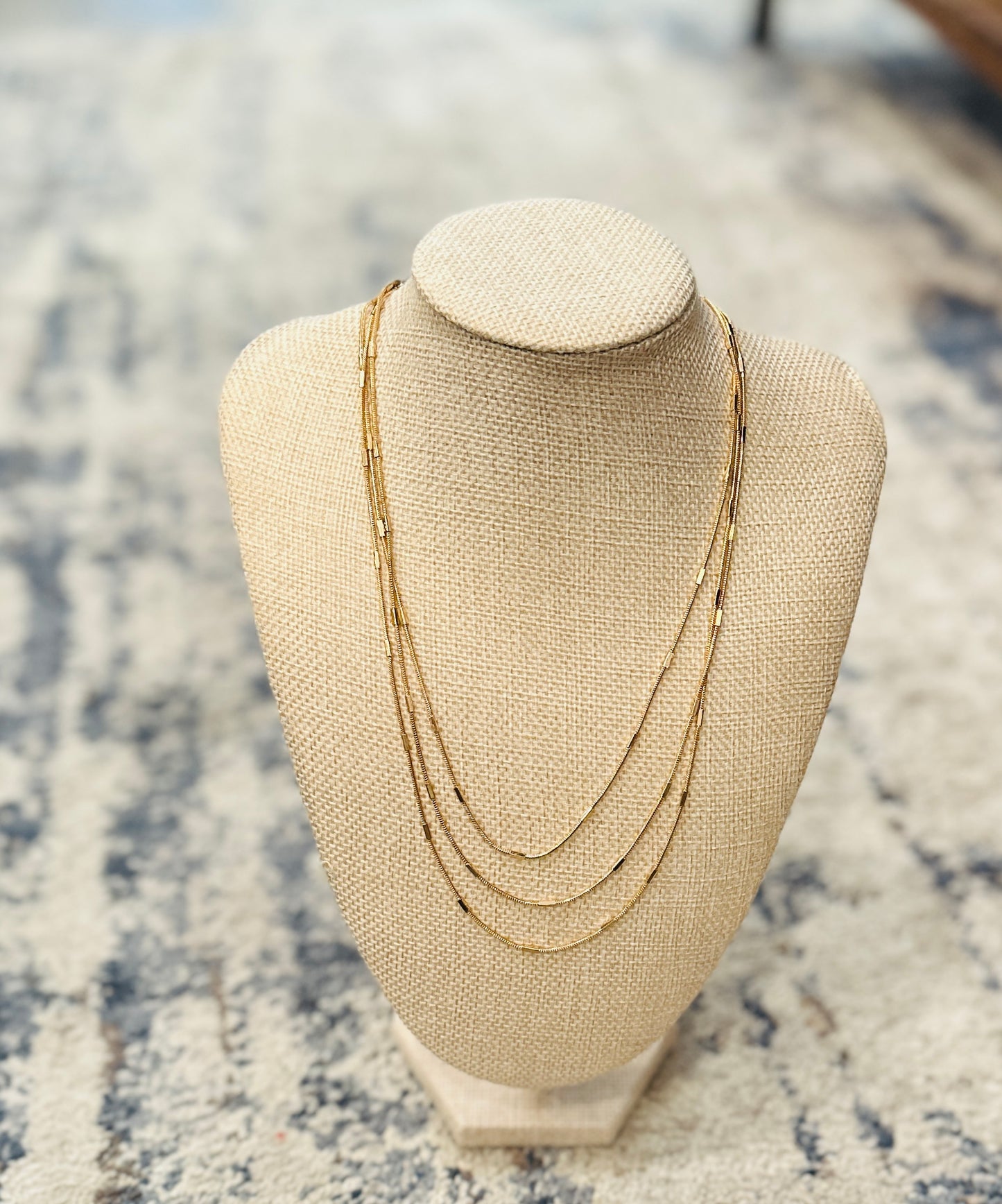 Three Layered Necklace - Jolie Femme Boutique