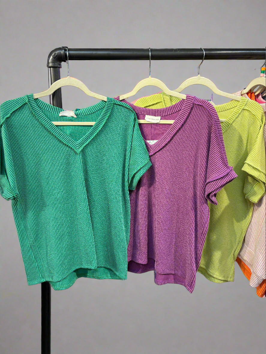 I am the Orginal Ribbed Top - Jolie Femme Boutique