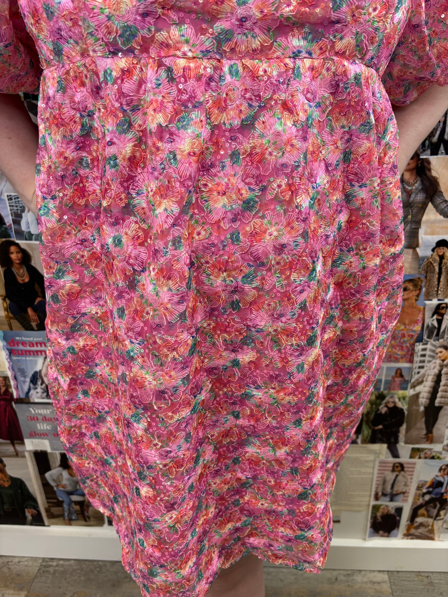 Plus Size Sequin Mini Dress - Jolie Femme Boutique