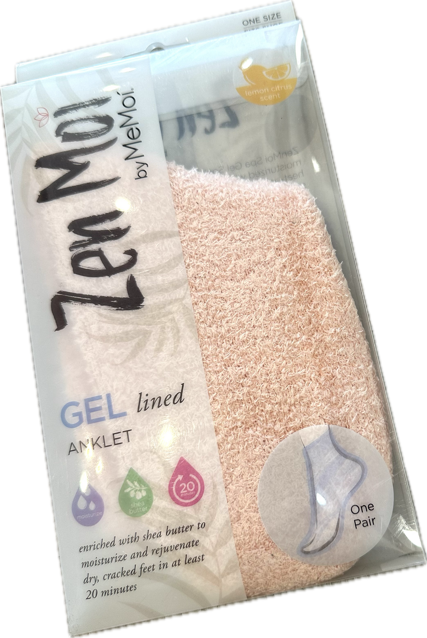 Gel Lined Anklet Sock - Jolie Femme Boutique