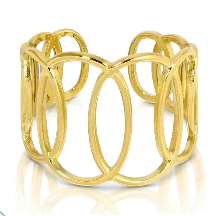 Large Delicate Statement Ring