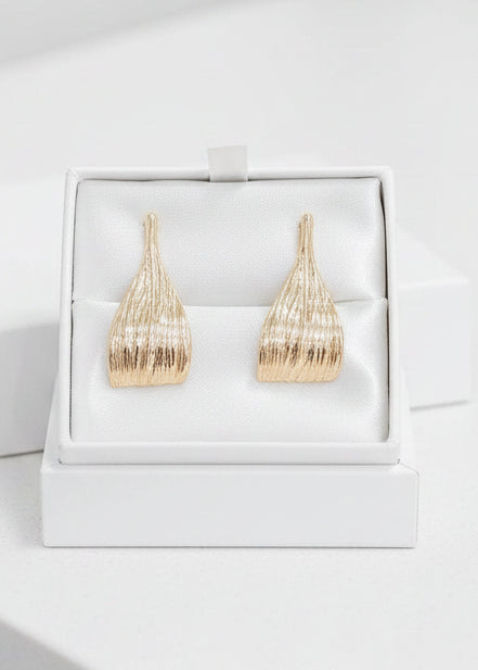 What's Hot - Gold Multi Layered 1" Hoop Earring - Jolie Femme Boutique