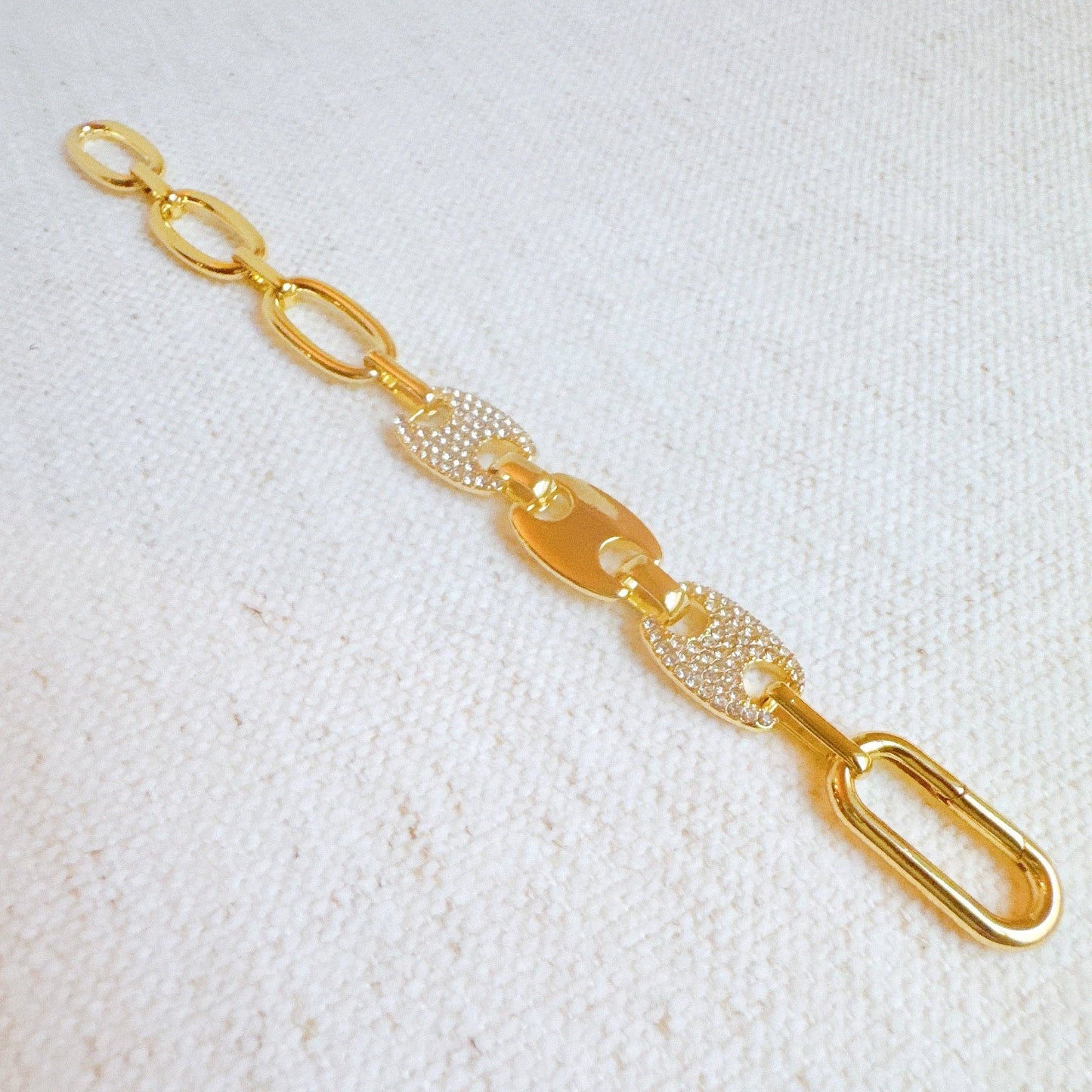 Majestic Paved Bit Bracelet - Jolie Femme Boutique