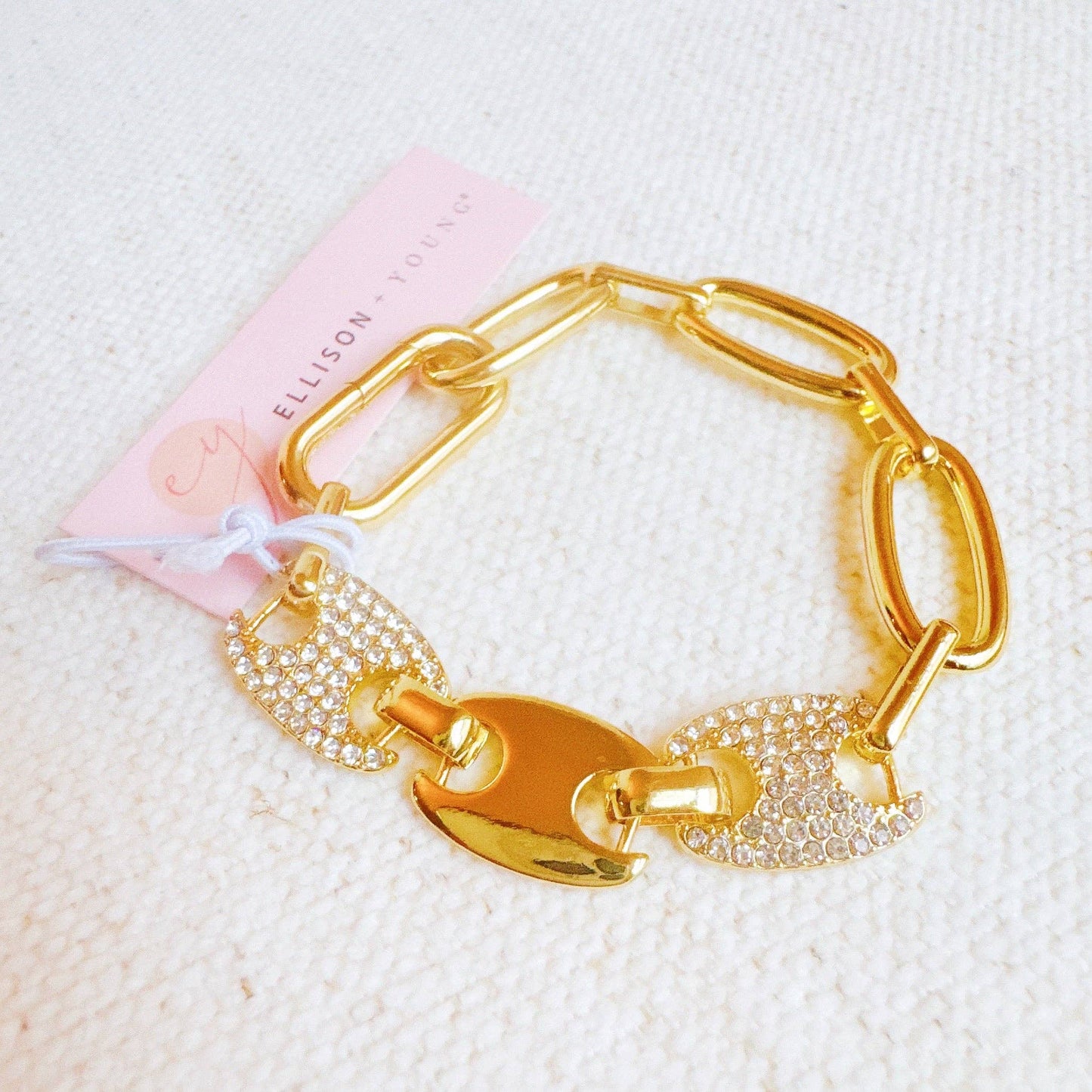 Majestic Paved Bit Bracelet - Jolie Femme Boutique