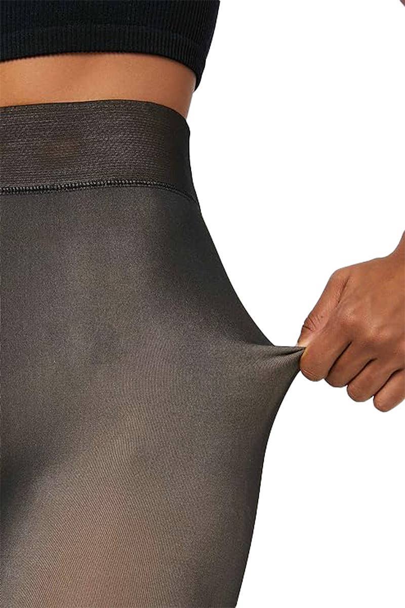 Sheer Fleece Lined Pantyhose Tights - Jolie Femme Boutique