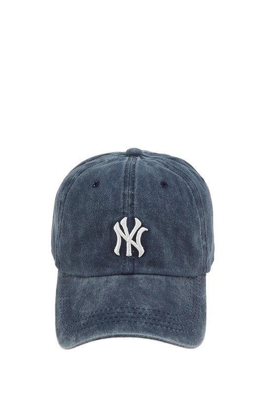 NY Embroidered Baseball Hat