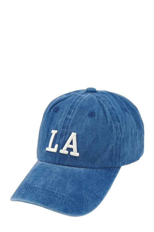 LA Embroidery Baseball Cap