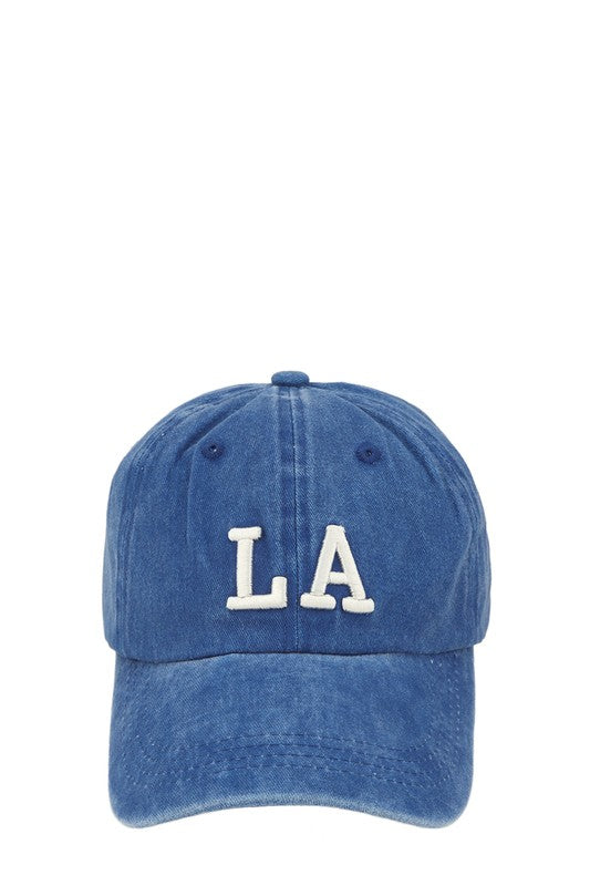 LA Embroidery Baseball Cap