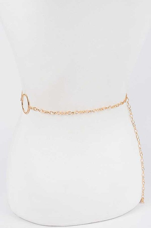 Iconic Rings Chain Belt