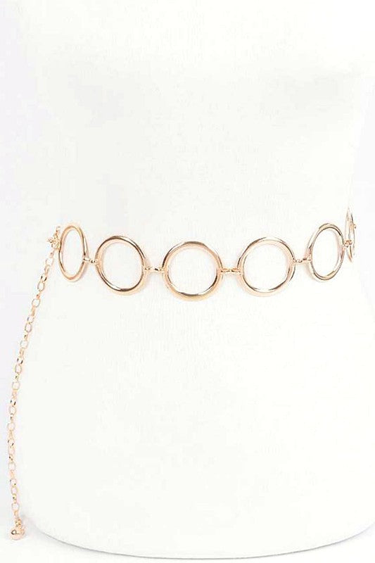 Iconic Rings Chain Belt