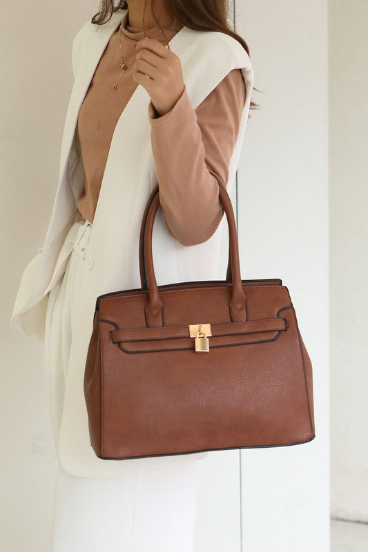 Bruna Satchel Bag & Wallet