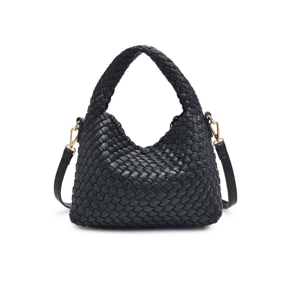 Jessamine Woven Vegan Leather Crossbody