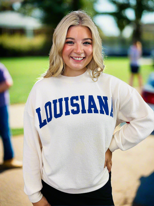 Louisiana Knit Long Sleeve Top - Jolie Femme Boutique