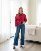 Tummy Control High Rise Straight Leg Jean - Jolie Femme Boutique