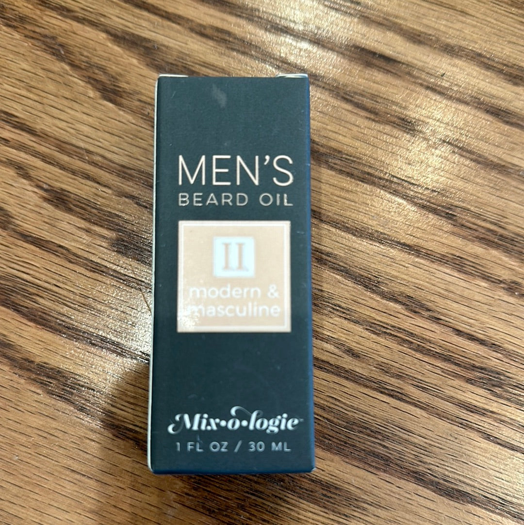 Mix-O-Logie Beard Oil Modern & Masculine - Jolie Femme Boutique