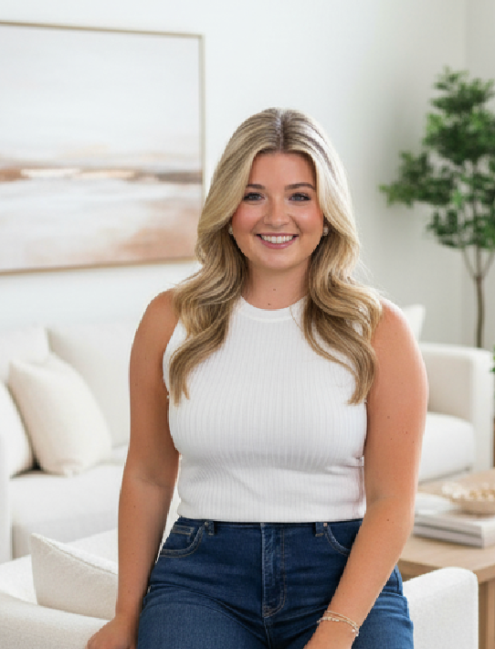 White Ribbed Tank Top