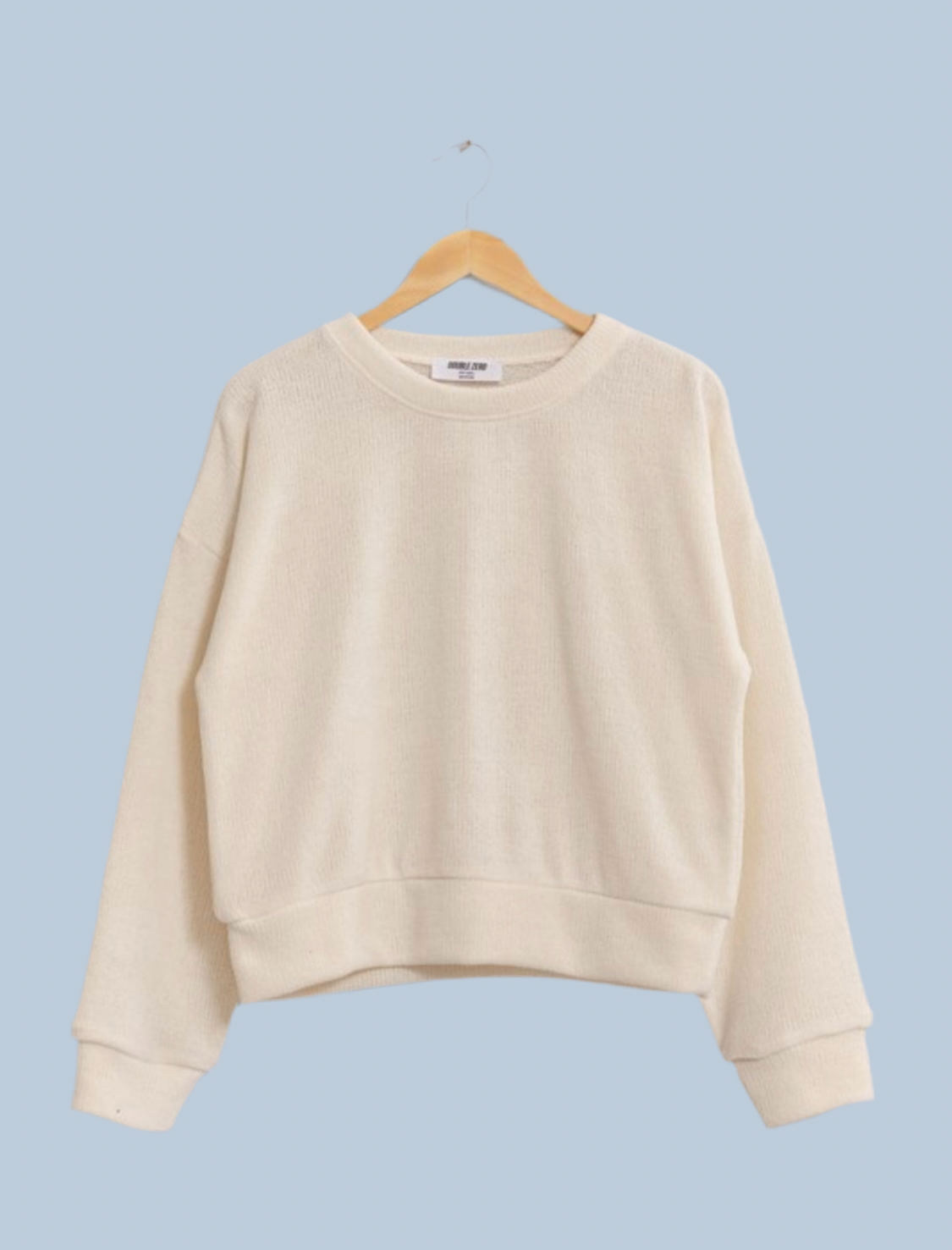 Crew Neck Soft Sweatshirt