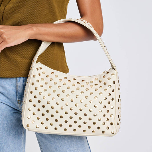 Rebel Studded Shoulder Bag