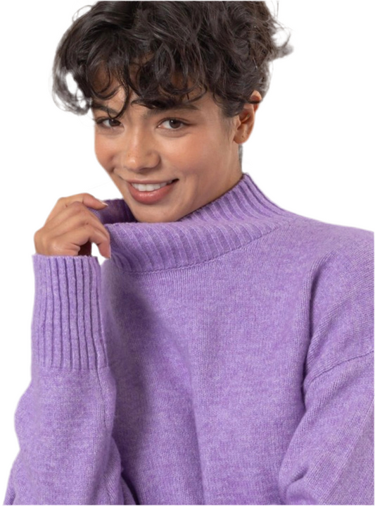 High Neck Sweater