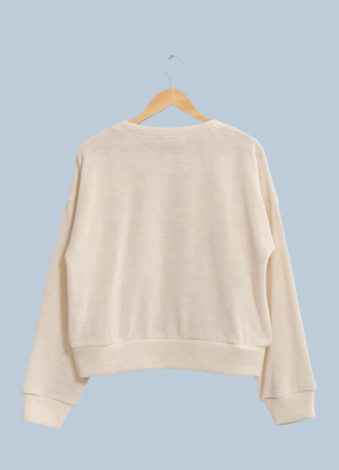 Crew Neck Soft Sweatshirt