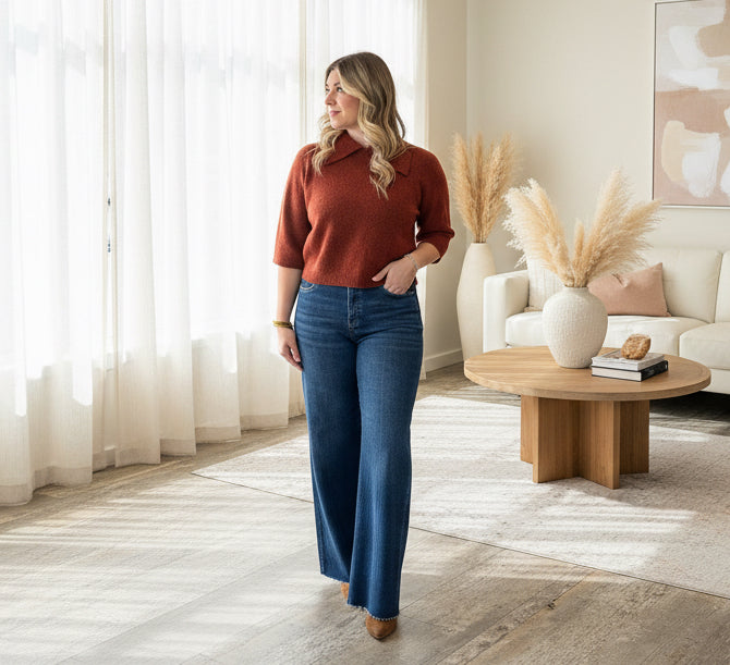 Maple Peter Pan Collar Sweater