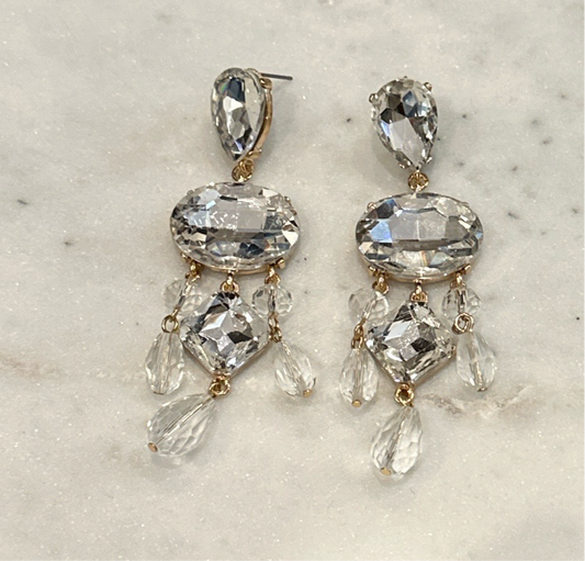 Crystal Dangle Earring