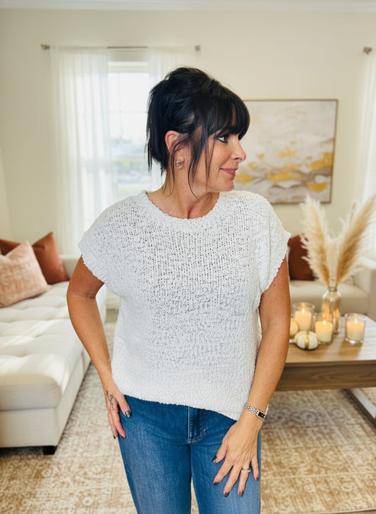 Loose Knit Sweater Top