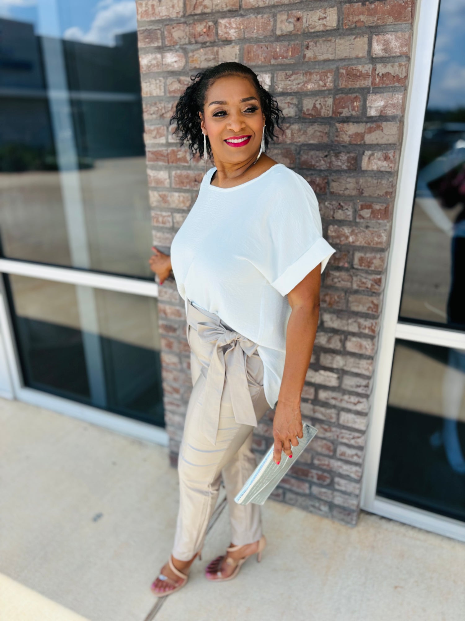 Plus Size Faux Leather Pants - Jolie Femme Boutique