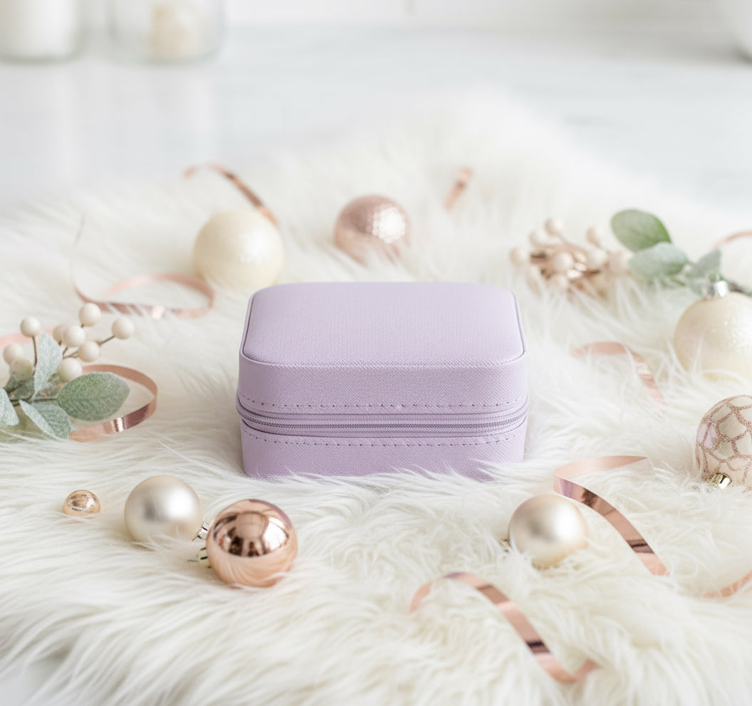 Portable Mini Square Jewelry Organizer - Jolie Femme Boutique