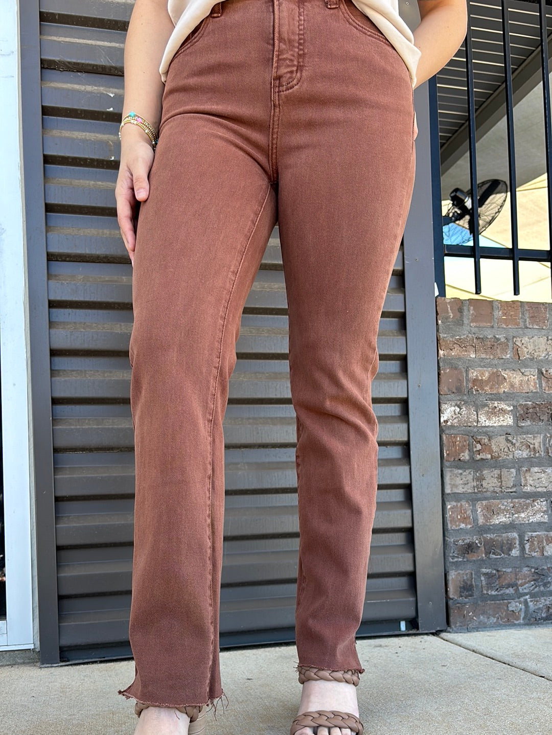 HI RISE TUMMY CONTROL STRAIGHT ESPRESSO - Jolie Femme Boutique