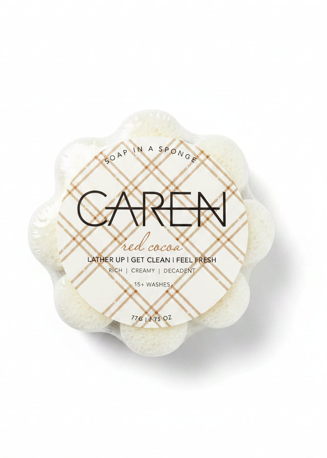 Caren Large Soap In A Sponge