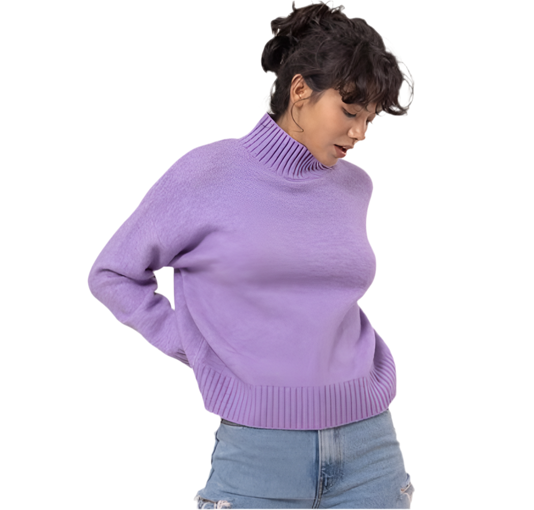 High Neck Sweater