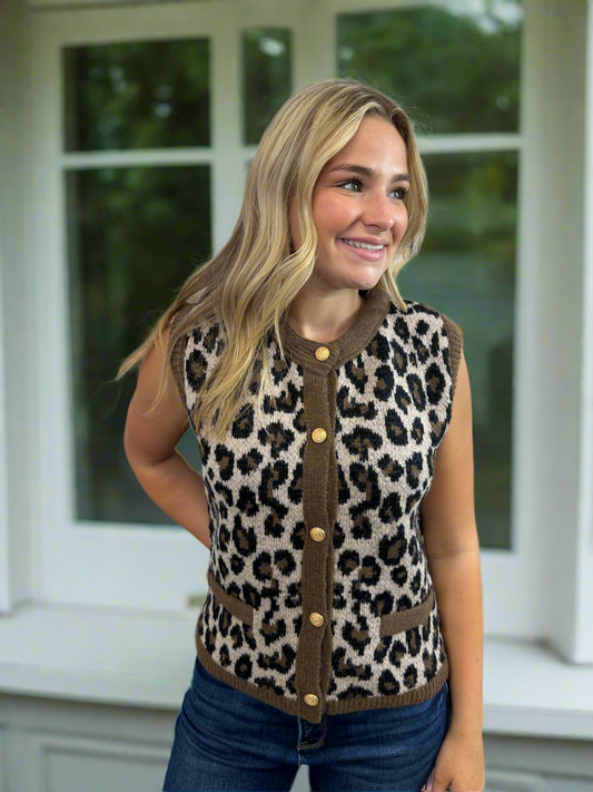 Animal Sleeveless Vest