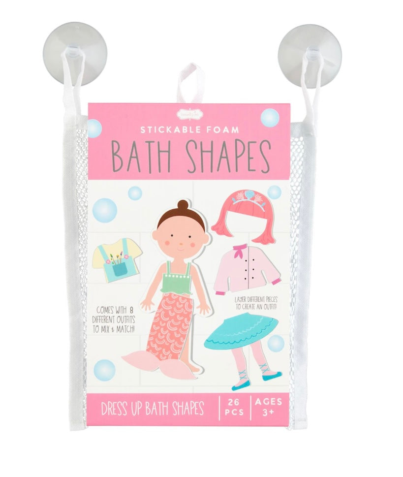 Girl Bath Dress Up Stickable Set - Jolie Femme Boutique