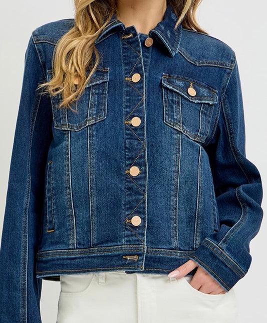 Plus Size Denim Jacket